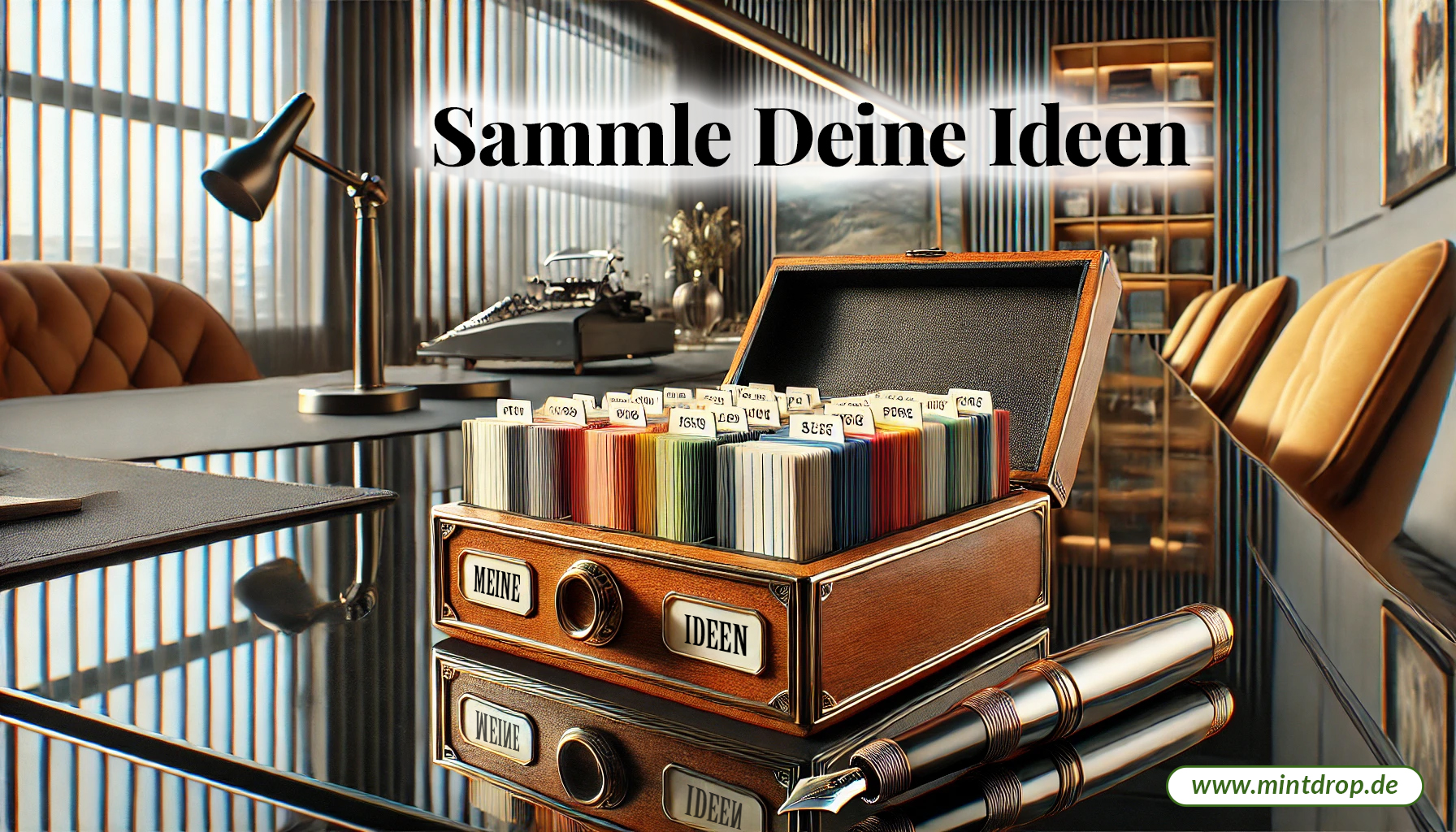 Sammle Deine Ideen