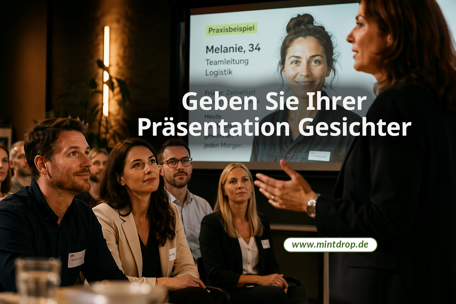 Gesichter stärken Ihre Präsentationen