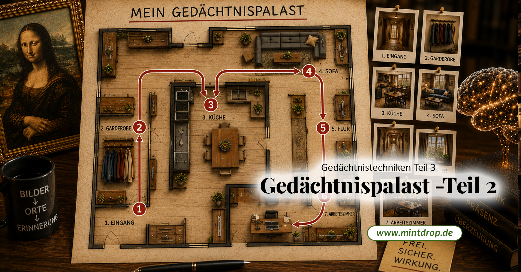 Rein in die Praxis des Gedankenpalastes