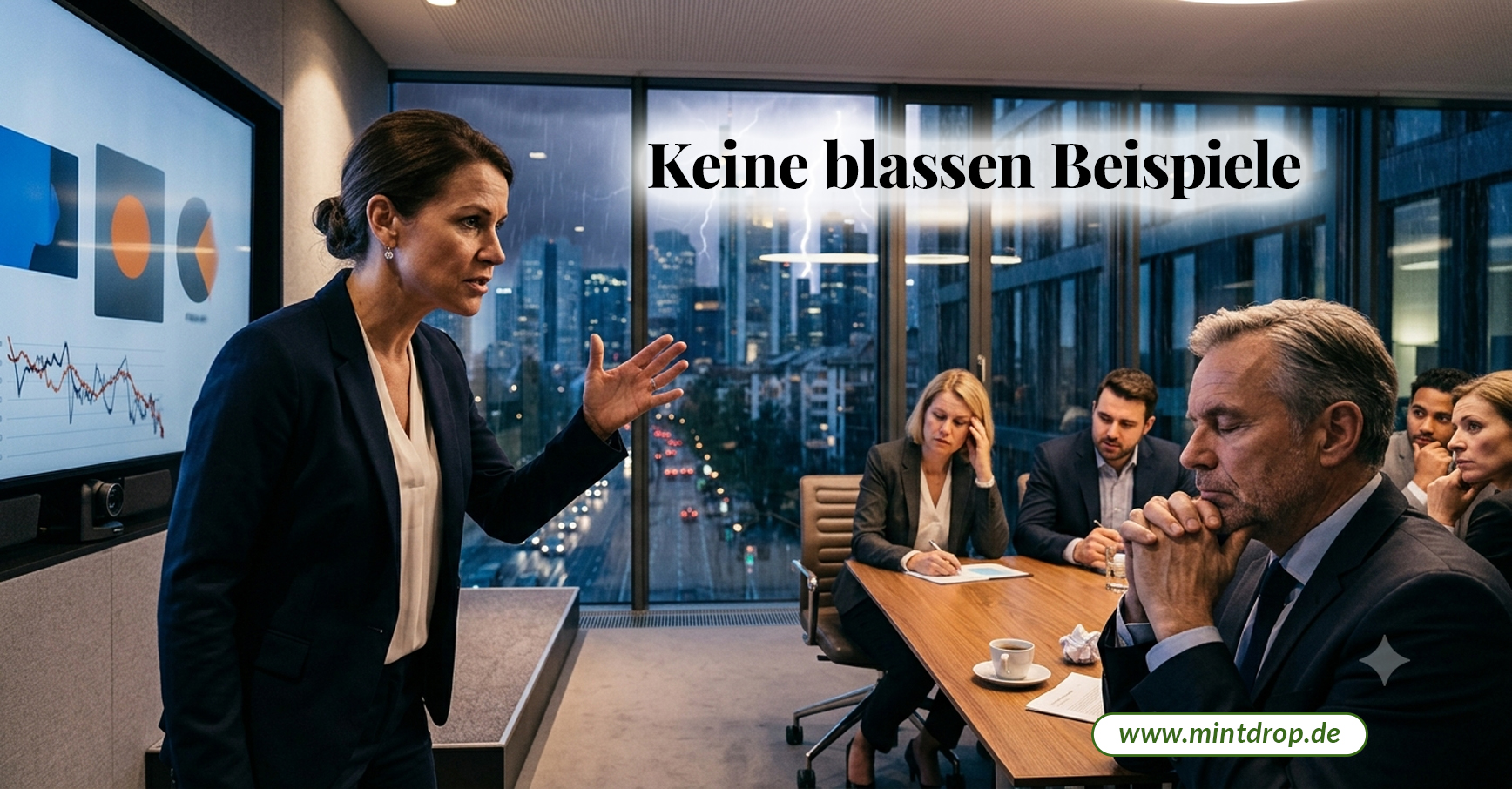 Ihre Beispiele sind zu brav, deshalb bleibt Ihre Botschaft blass