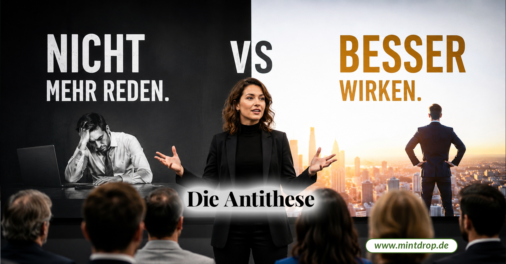 Vielleicht fehlt Ihnen die Antithese